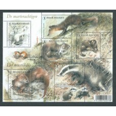 Belgica - Correo 2008 Yvert 3812/7 ** Mnh Fauna