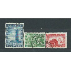 Belgica - Correo 1950 Yvert 823/5 usado  Amnistia Anglo-belga