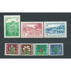 Belgica - Correo 1950 Yvert 834/40 * Mh  Pro-tuberculosos