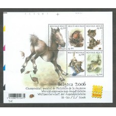 Belgica - Hojas 2004 Yvert 106 ** Mnh Filatelia juvenil