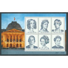 Belgica - Hojas 2001 Yvert 85 ** Mnh Casa Real