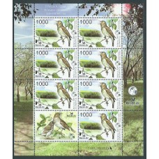 Bielorusia - Correo 2007 Yvert 586 Minipliego ** Mnh Fauna Aves