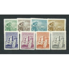 Bolivia - Correo 1960 Yvert 386/9+A 194/7 ** Mnh