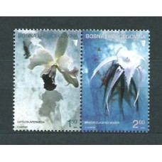 Bosnia - Correo 2004 Yvert 432/3 ** Mnh Flores