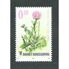 Bosnia - Correo 2007 Yvert 557 ** Mnh Flores