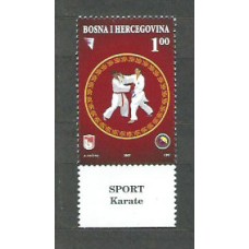 Bosnia - Correo 2007 Yvert 573 ** Mnh Deportes judo