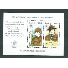 Brasil - Hojas 1982 Yvert 50 ** Mnh Boy Scouts