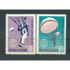 Bulgaria - Correo 1960 Yvert 1016/7 ** Mnh Deportes paracaídismo