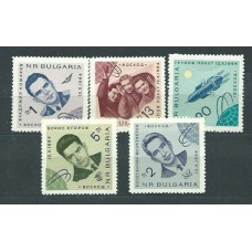 Bulgaria - Correo 1965 Yvert 1305/8 ** Mnh Astro