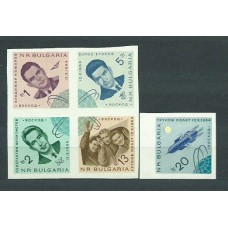 Bulgaria - Correo 1965 Yvert 1310/4 Sin dentar ** Mnh Astro