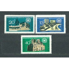 Bulgaria - Correo 1967 Yvert 1512/4 ** Mnh Año del turismo