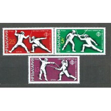 Bulgaria - Correo 1986 Yvert 3026/8 ** Mnh Deportes