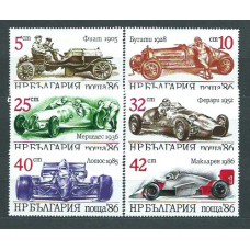 Bulgaria - Correo 1986 Yvert 3062/7 ** Mnh Automóviles