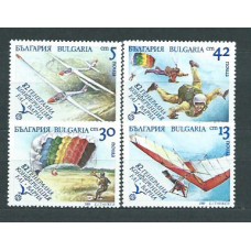 Bulgaria - Correo 1989 Yvert 3279/82 ** Mnh Deportes