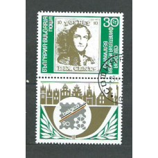 Bulgaria - Correo 1990 Yvert 3312 usado Expo Belgica 90