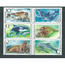 Bulgaria - Correo 1991 Yvert 3424/9 ** Mnh Fauna