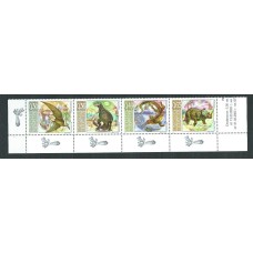 Bulgaria - Correo 2003 Yvert 3968/71 ** Mnh Fauna prehistórica