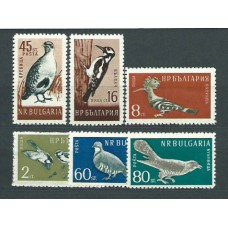 Bulgaria - Correo 1959 Yvert 968/73 ** Mnh Fauna aves