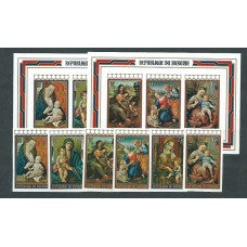 Burundi - Correo Yvert 693/95+A.435/7+H.93/4 sin dentar ** Mnh  Navidad