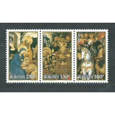 Burundi - Correo Yvert 986/8 ** Mnh  Navidad