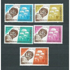 Congo Belga - Correo Yvert 594/8 ** Mnh Deportes. Paracaidismo