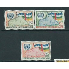 Centroafrica - Correo Yvert 14/6 ** Mnh