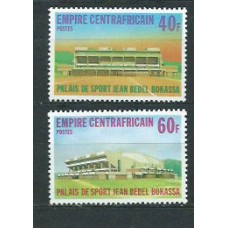 Centroafrica - Correo Yvert 340/1 ** Mnh  Palacio de deportes