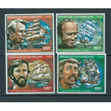 Centroafrica - Correo Yvert 495/8 ** Mnh  Barcos