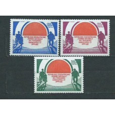 Centroafrica - Correo Yvert 599/601 ** Mnh  Personas discapacitadas