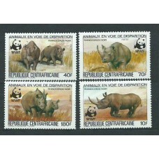 Centroafrica - Correo Yvert 608/11 ** Mnh  Fauna