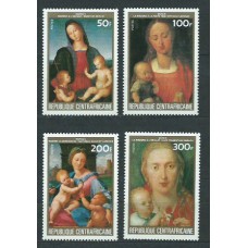 Centroafrica - Correo Yvert 616/9 ** Mnh  Pinturas