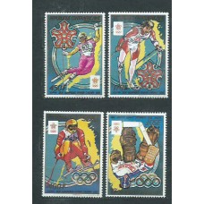 Centroafrica - Correo Yvert 795/6+A.377/8 ** Mnh  Olimpiadas de Calgary