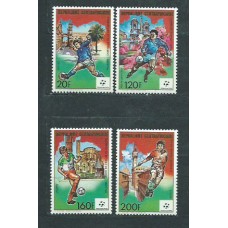 Centroafrica - Correo Yvert 823/5+A.390 ** Mnh  Deportes fútbol