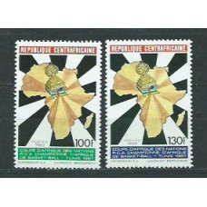 Centroafrica - Correo Yvert 827/8 ** Mnh