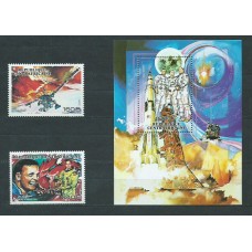 Centroafrica - Correo Yvert 843+845+H.105 ** Mnh  Astro