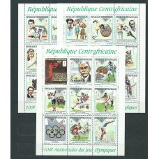 Centroafrica - Correo Yvert 873/99 ** Mnh  Deportes