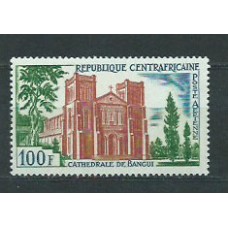 Centroafrica - Aereo Yvert 17 ** Mnh  Catedral de Bangui