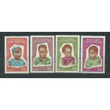 Centroafrica - Correo Yvert 37/40 ** Mnh