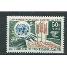 Centroafrica - Correo Yvert 60 ** Mnh  Campaña contra el hambre