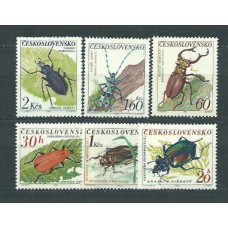 Checoslovaquia - Correo 1962 Yvert 1245/50 ** Mnh Fauna insectos