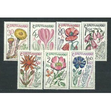 Checoslovaquia - Correo 1965 Yvert 1448/54 ** Mnh Flores