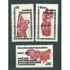 Checoslovaquia - Correo 1967 Yvert 1598/600 ** Mnh