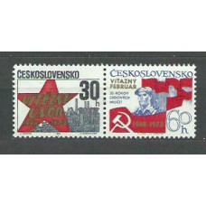 Checoslovaquia - Correo 1973 Yvert 1969/70 ** Mnh