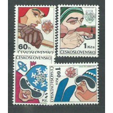 Checoslovaquia - Correo 1976 Yvert 2192/5 ** Mnh Deportes