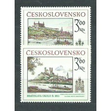 Checoslovaquia - Correo 1979 Yvert 2365/6 ** Mnh Pinturas