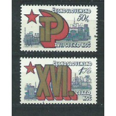 Checoslovaquia - Correo 1981 Yvert 2439/40 ** Mnh