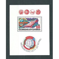 Checoslovaquia - Hojas 1980 Yvert 47 ** Mnh Astro