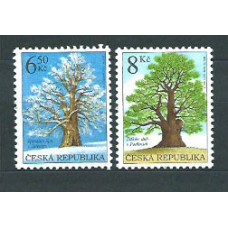 Chequia - Correo 2004 Yvert 377/8 ** Mnh Flora