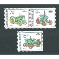 Chequia - Correo 2005 Yvert 407/9 ** Mnh Vehículos agrícolas