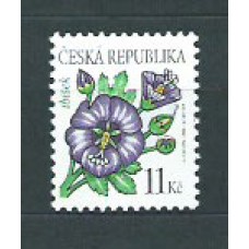 Chequia - Correo 2006 Yvert 418 ** Mnh Flores